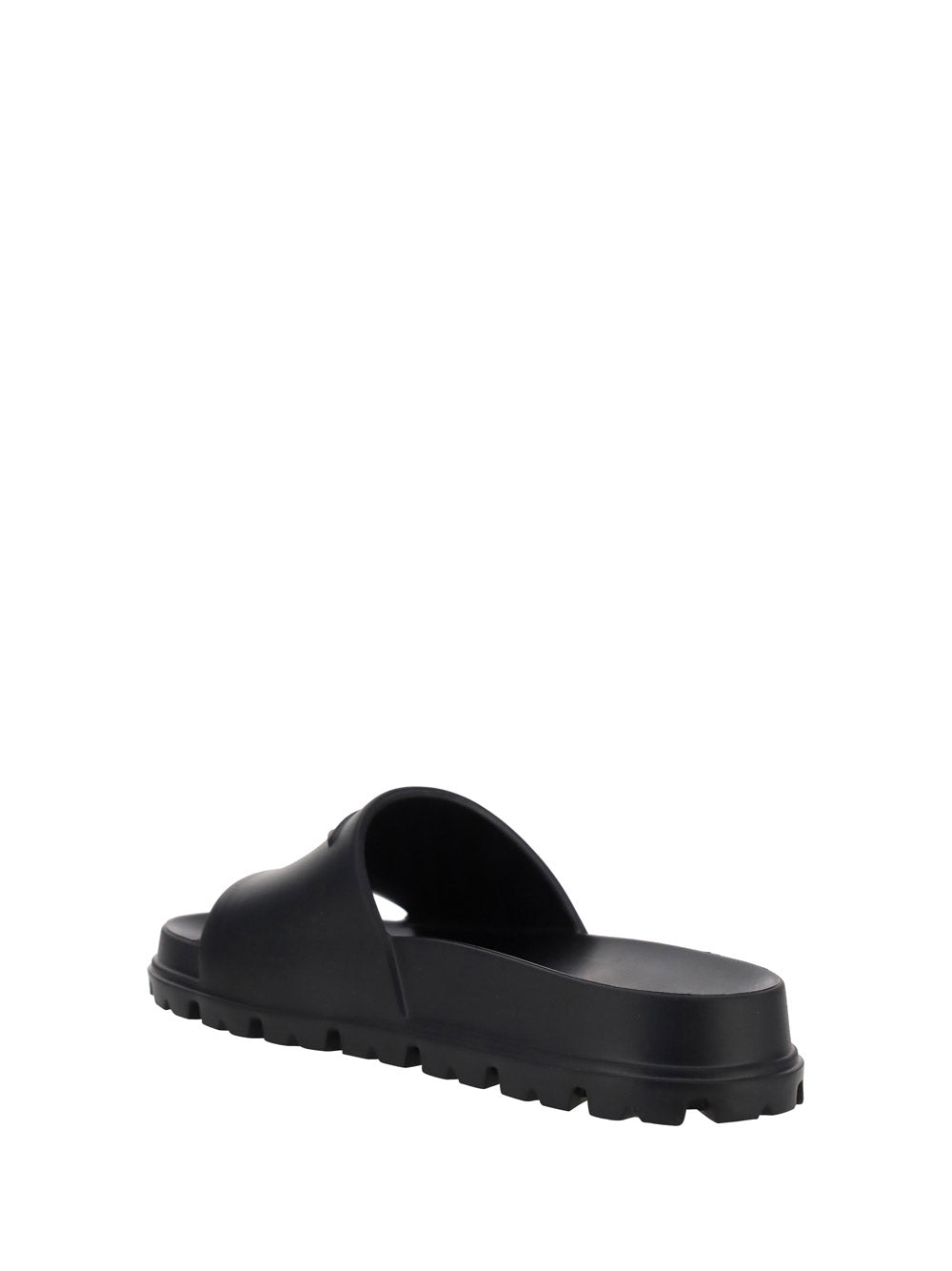 Rubber Sandals - Black.