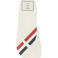 Rubber Stripe Flip Flop - White