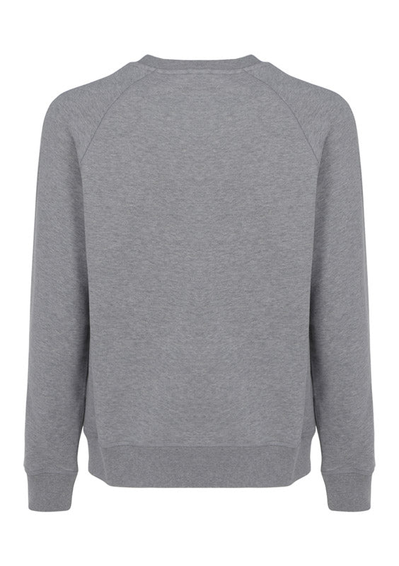 Logo Patch Sweatshirt - Grey