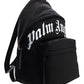 Curved Logo Backpack - Black