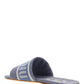 Logo-Jacquard Denim Sandals