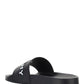 Women's Paris Flat Sandals - Black