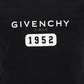 Slim T-shirt in Printed Jersey - Black