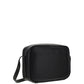 Everyday Medium Camera Bag In Grained Calfskin - Black.