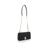 Small Quilted Lambskin Lola Bag - Black