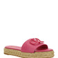 Vlogo Slide Espadrilles - Pink