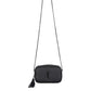 Lou Mini Bag in Quilted Grain de Poudre Embossed Leather - Black