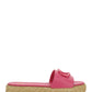 Vlogo Slide Espadrilles - Pink