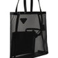 Small Mesh Tote Bag - Black