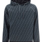 FF Cotton Hooded Sweatshirt - Black