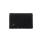 Car Flap Bag With Strap - Black
