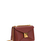 One Stud Nappa Bag With Chain - Gingerbread