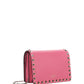 Rockstud Calfskin Pouch - Pink