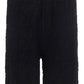 Logo Cotton Trousers - Black