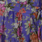 Pattie Wrap Mini Dress - Purple Rose