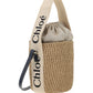 Small Woody Basket - Beige/Blue