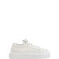 Mesh Flatform Sneakers - White
