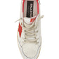 Ball Star Sneakers - White / Red