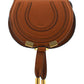 Marcie Nano Saddle Bag in Grained Calfskin - Tan