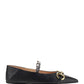 Pretty Wonka Ballerina Flat - Black.