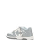 Out of Office Crocodile Sneakers - White/Light Grey