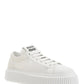 Mesh Flatform Sneakers - White