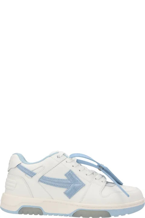 Out of Office "OOO" Sneakers - White / Blue