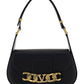 Vlogo Chain Shoulder Bag in Calfskin - Black