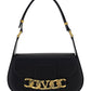 Vlogo Chain Shoulder Bag in Calfskin - Black