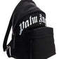 Curved Logo Backpack - Black