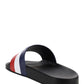 Basile Slide Sandals- Navy