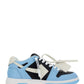 Out of Office Calf Leather Sneakers - Blue/Black/White