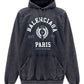 College 1917 Hoodie Oversized - Black
