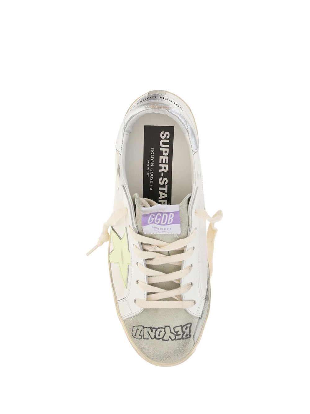 Super Star Sneakers White Silver