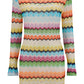 Long Sleeve Mini Dress - Multi