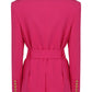Double-breasted Blazer - Fuchsia