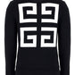 4G Sweater In Cotton - Black