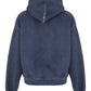 Hotfix Logo Hoodie In Condensed Fleece - Blue