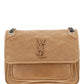 Niki Medium Chain Bag - Dark Toffee