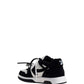Out Of Office Vintage Suede Sneakers - Black/White