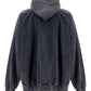 College 1917 Hoodie Oversized - Black