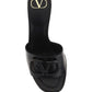 VLogo 80mm Sandals - Black