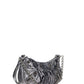 Le Cagole Mini Bag With Chain - Silver