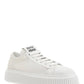 Mesh Flatform Sneakers - White