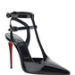 Maravilla T-Strap 100 Patent Pump - Black