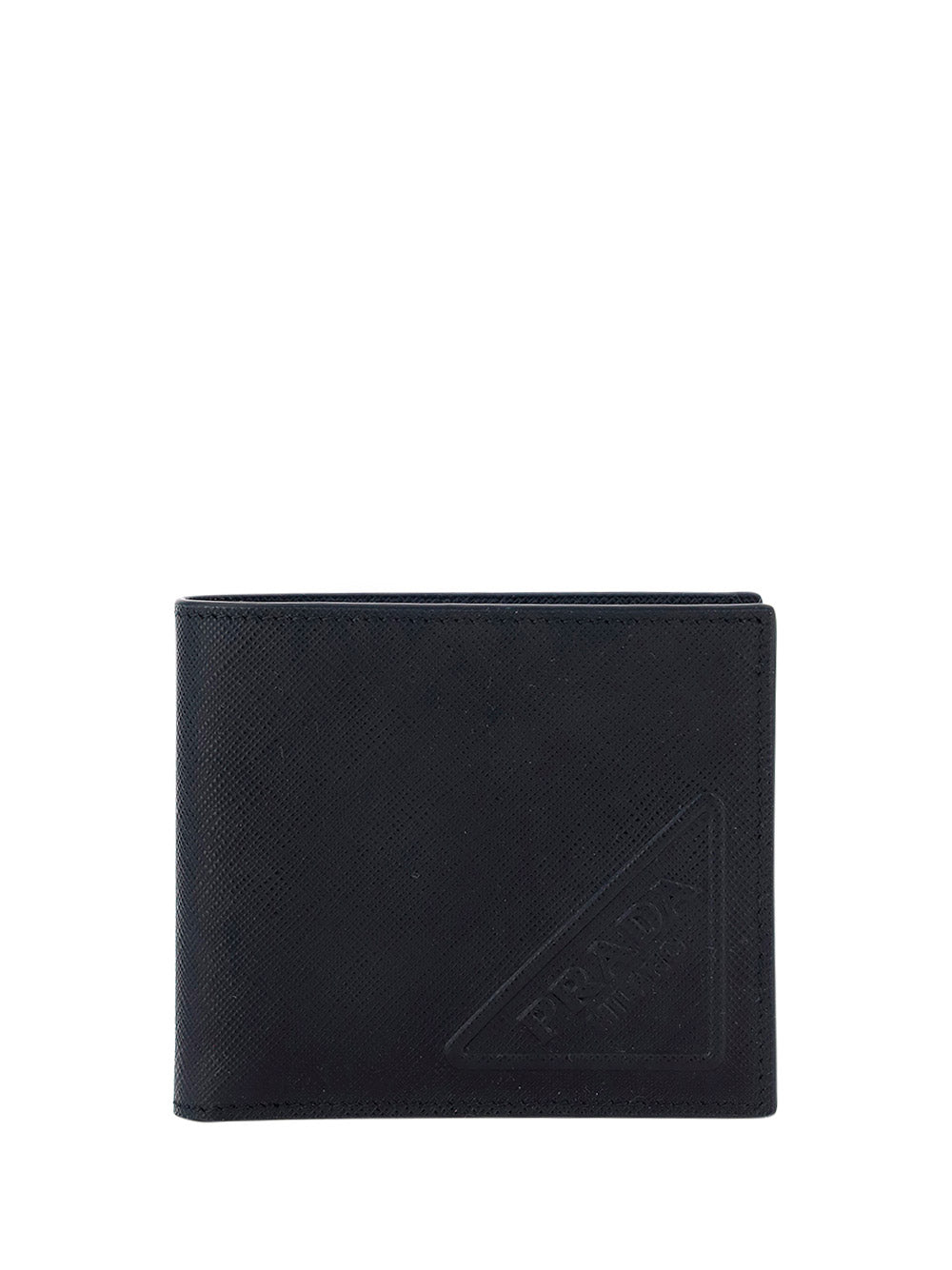 Saffiano Leather Wallet - Black.