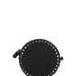 Rockstud Round Shoulder Bag - Black