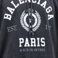 College 1917 Hoodie Oversized - Black