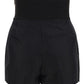 Safari Short in Cotton Tailoring - Black
