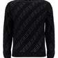 FF Motif Logo Knit Sweater - Black